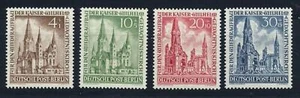 GERMANY Berlin State 1953 Cpl Superb MNH/** Set Emperor Wilhelm Memorial Church! - Picture 1 of 2