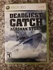 Deadliest Catch: Alaskan Storm (Microsoft Xbox 360, 2008) Complete: CD/Manual