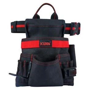 Tool Pouch Heavy Duty Pro Tool Organizer Belt Pouch for Electrician Carpenter - Picture 1 of 9