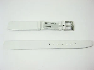 Graf Manufaktur Ersatzband Uhrarmband Leder weiß 16 mm 226116092  - Bild 1 von 1