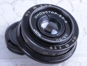 Industar 50-2 50mm f 3,5 Soviet portrait Lens / serviced - Picture 1 of 23