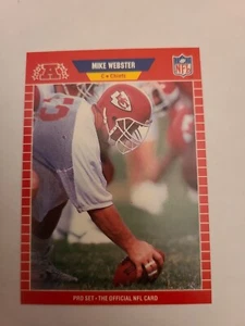 1989 NFL Football Cards Mike Webster 459 - Picture 1 of 2