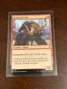 Magic the Gathering War of the Spark Raging Kronch - Picture 1 of 2