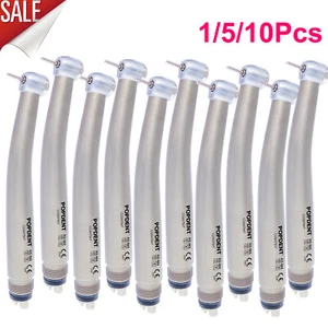 10 PCS Dental High Speed Handpiece Push Button Turbine 4 Hole NSK Pana Max Style - Picture 1 of 11