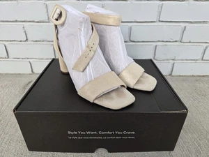 Sandalias de tacón Vionic Zinfandel doradas metálicas para mujer talla 9 (EU 40) - Imagen 1 de 8