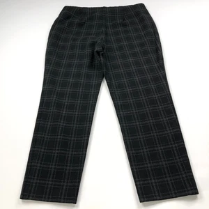 J. Jill Ponte Slim Leg Pull On PM Petite (Fit 33W 25L) Mid Rise Pants Gray MINT - Picture 1 of 10