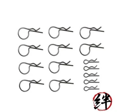 Tamiya Body Clips Size/Clear. - Image 1 of 2