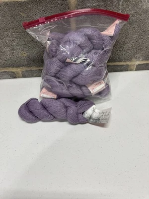 Sajama Alpaca 100% Alpaca Purple Color 353 10 Skein Lot - Image 1 of 3