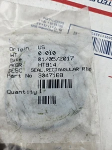 Cummins 3047188 DICHTUNG RECHTECKIG OEM NOS 3047188 KOSTENLOSER VERSAND - Bild 1 von 4
