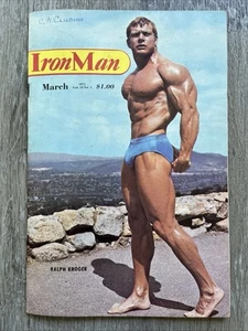Peary Rader IRON MAN Magazine RALPH KROGER & DAN TOBOL APR MAY 1975 VOL 34 NO 3 - Picture 1 of 24