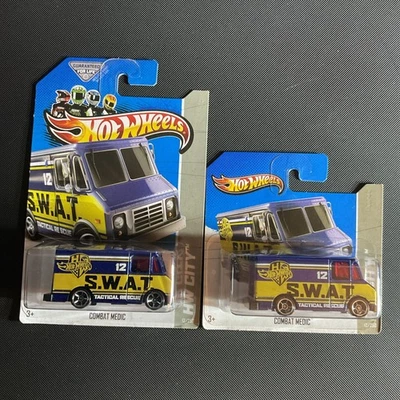 2013 HOT WHEELS HW CITY COMBAT MEDIC, Tall and Short Card - Image 1 of 4