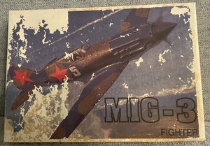 MIG-3 Fighter Model Kit - Made in Russia #ZV2002 Scale 1/72 Plastic Air Kits - Picture 1 of 4