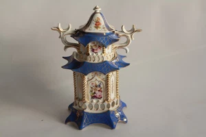 Tisanière porcelaine Pagode XIXe siècle (71389) - Imagen 1 de 7