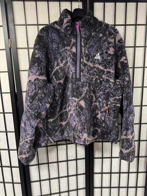 Nike masculino ACG Canwell Glacier Therma-FIT ADV à prova de vento 1/2 zíper tamanho M - Imagem 1 de 4