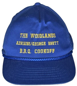 Woodlands Adrians George Brett BBQ Cookoff Kansas City Snapback Cuerda Sombrero/Gorra De Colección - Imagen 1 de 12