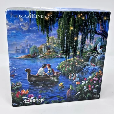 Rompecabezas Ceaco 750 piezas 2015 Thomas Kinkade y Disney Sirenita II Beso a la Niña Foto 1 de 4