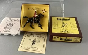 BRITAINS #8819 - THE 16TH QUEENS LANCERS -  IN ORIGINAL BOX STILL TIED DOWN - - Picture 1 of 3