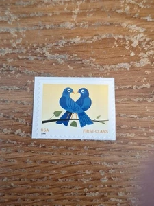 US Postage #3976 Blue Birds 2006 Booklet Single Stamp 39 Cent MNH - Bild 1 von 1