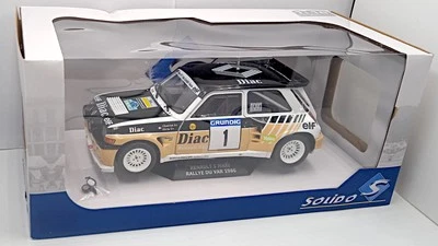 Solido S1804705 R5 Maxi  11986 F. Chatriot 1:18 model cars maqueta coche rally - Immagine 1 di 4