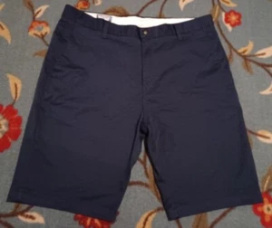 Volcom Mens Shorts Size 36 Black Logo Bermuda Pockets Belt Loops Flat Front - Picture 1 of 7