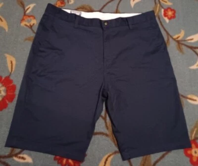 Volcom Mens Shorts Size 36 Black Logo Bermuda Pockets Belt Loops Flat Front - Image 1 of 4