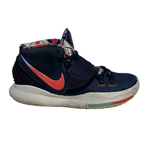 Nike Kyrie 6 Midnight Mens Size 9 Sneakers Running Gym Basketball Activewear - Picture 1 of 12