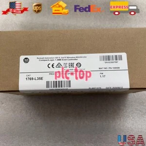 1769-L35E SER B CompactLogix 1.5 MB ENet Controller 1769L35E Factory US Free Tax - Picture 1 of 4