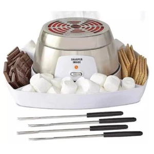 SHARPER IMAGE Electric S'mores Maker 8-Piece Kit - Picture 1 of 6