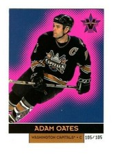 2000-01 Pacific Vanguard Holographic Purple 105/105 Adam Oates #100