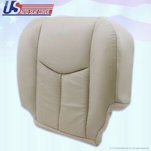 2003 2004 2005  Cadillac Escalade Driver Side Bottom Leather Seat Cover Tan #152