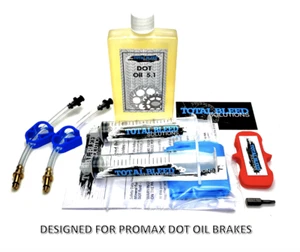 * Kits de sangrado de freno hidráulico TBS para PROMAX - DOT o opción de aceite mineral * - Imagen 1 de 10