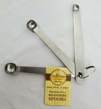 Mrs. Anderson's Baking Measuring Spoons Dash/Pinch/Smidgens #42187 NWT