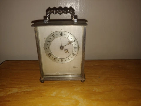Vintage MFG French Flair 7 Jewels Cuckoo Alarm Clock Cover