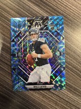 2023 Will Levis Mosaic Rookie Card #377 SP Blue Reactive Prizm Color Match RC