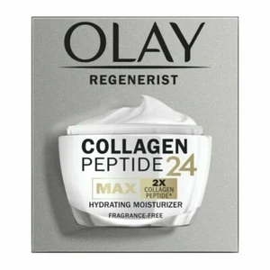 Olay Regenerist Collagen Peptide 24 Max Hydrating Face Moisturizer, 1.7oz NEW - Picture 1 of 4