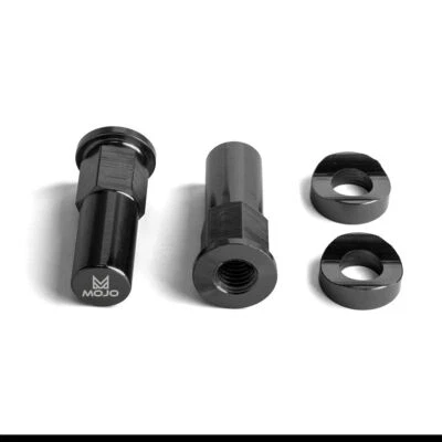 MOJO Husqvarna Rim Lock Nuts Black-CNC Billet Anodized Aluminum | MOJO-HUS-RLBLK - Image 1 of 2