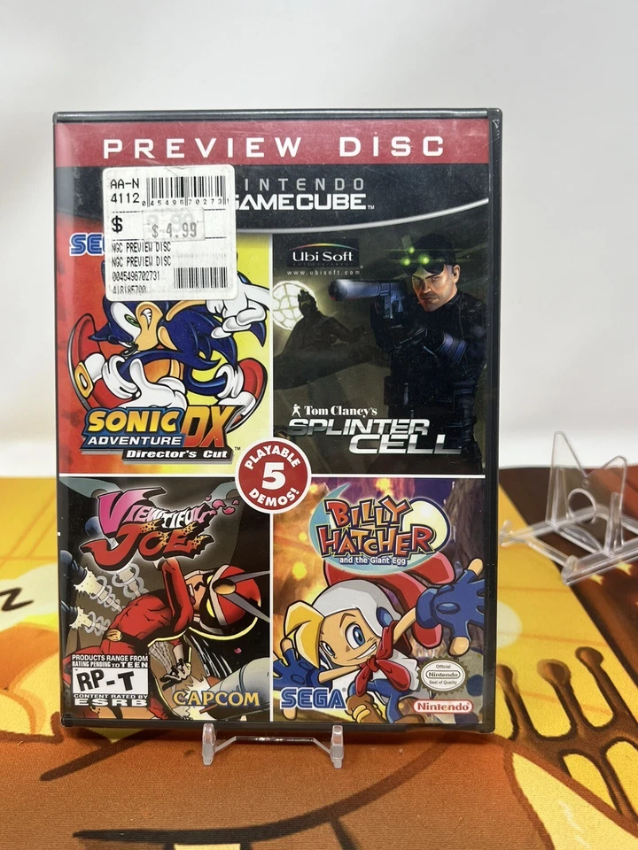 Nintendo GameCube Game Cube Preview Disc 2003 BRAND NEW FACTORY SEALED No Tears - Image 1 of 4
