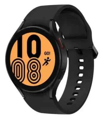 Open Box Samsung Galaxy Watch4 44mm R870 Bluetooth/Gps Smartwatch Black - Image 1 of 4
