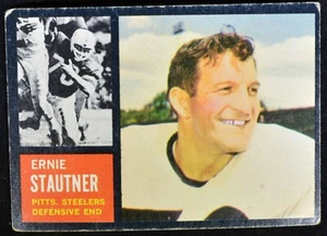 1962 Topps #134 Ernie Stautner SP VGEX no crease - Picture 1 of 2