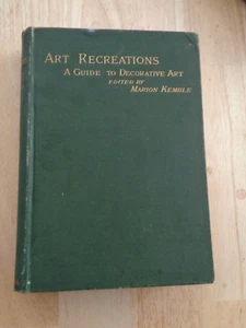 Art Recreations: Guide to Decorative Art by Marion Kemble HC 1884 - Picture 1 of 1
