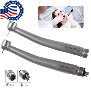 Sirona T3 Racer Style Dental Torque High Speed Air Turbine Handpiece 2/4 holes - Picture 1 of 25