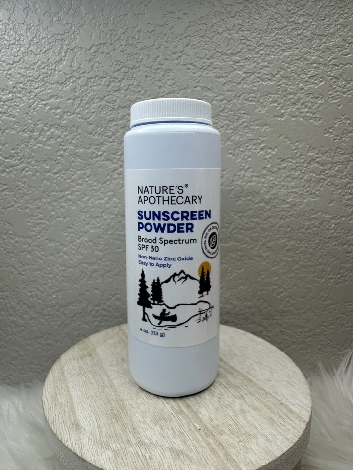 All-Natural, Benzene Free, Non Nano Zinc Oxide Sunscreen Powder SPF 30 NEW - Image 1 of 2