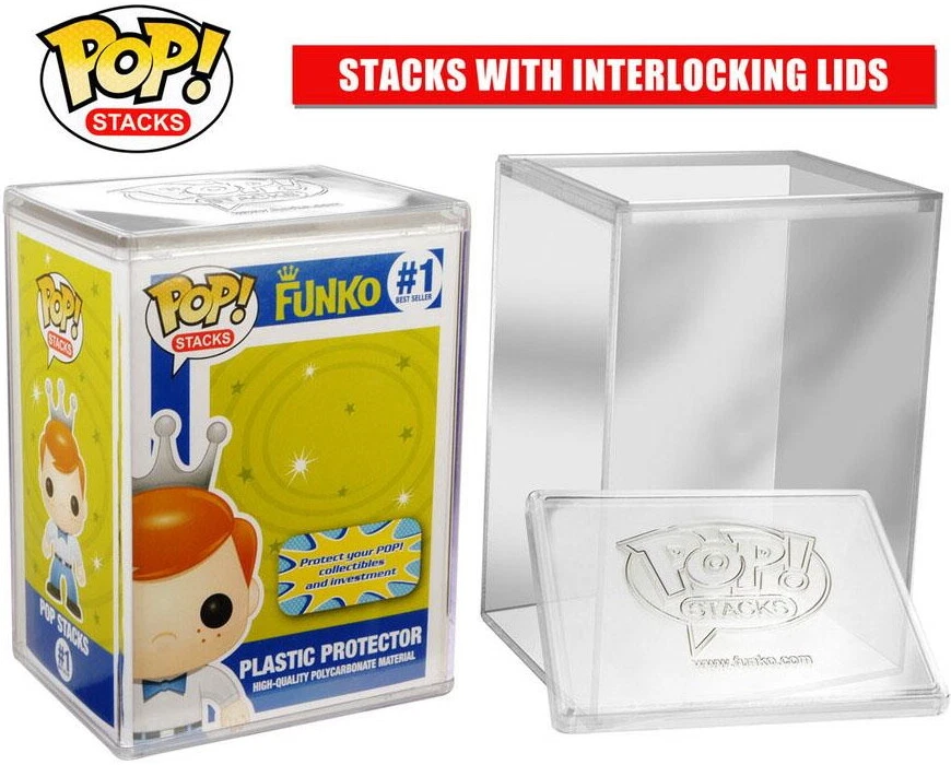 Stacks! Acryl Schutzhülle - Hartplastic Protector - Funko Pop! - Vinyl Figur