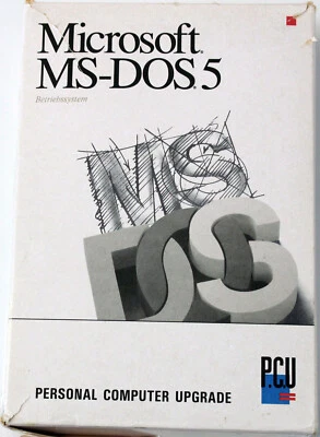 RARITÄT - Microsoft MS-DOS 5.0 - Deutsch - 3½″ - Bild 1 von 4