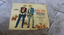 Pardners 1956 Dean Martin Jerry Lewis Sidney Sheldon Half Sheet Poster Fair C2