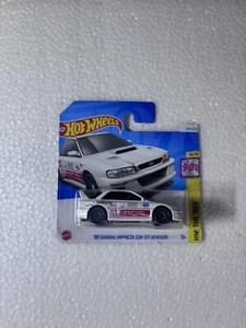 Hot Wheels '98 Subaru 22b Sti Bianca 2024 Case Q 1:64 - Foto 1 di 1