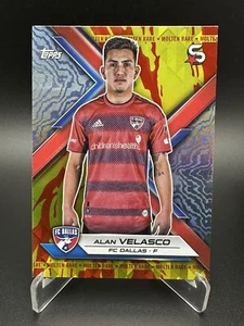 2024 Topps Superstars MLS - Alan Velasco #139 Molten Rare - FC Dallas - Picture 1 of 2