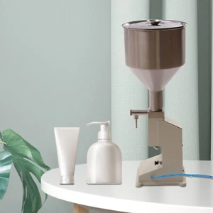 Pneumatic Filling Machine Liquid Paste Cream Filler Filling Machine 10-110ml - Picture 1 of 17