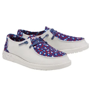 Zapatos sin cordones Hey Dude® para damas Wendy Leo Americana 121412171 - Imagen 1 de 6