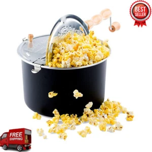 Macchina per popcorn Stovepop originale 6 quarti popcorn popper cinema alluminio - Foto 1 di 5